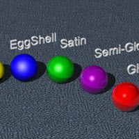different types of paint sheens